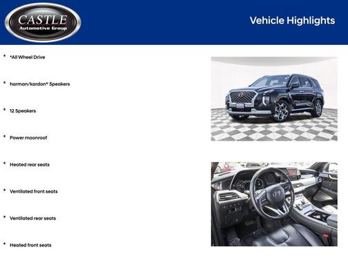 Becketts Black 2021 Hyundai PALISADE Calligraphy