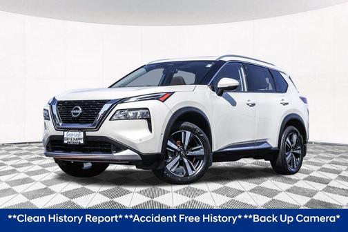 Pearl White Tricoat 2023 Nissan Rogue Platinum