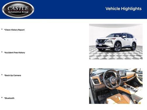 Pearl White Tricoat 2023 Nissan Rogue Platinum