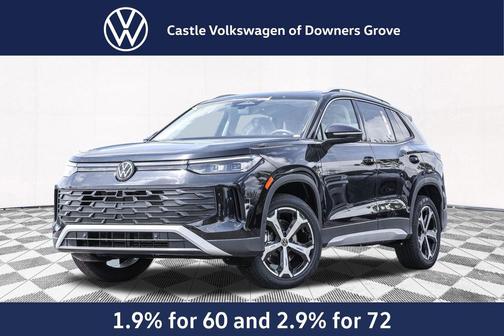 Deep Black Pearl 2026 Volkswagen Tiguan 2.0T SE 4MOTION