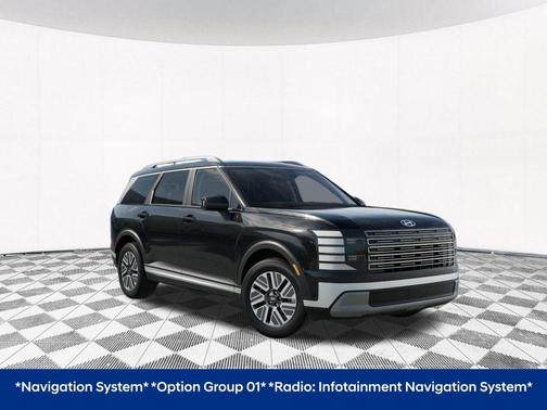 Abyss Black Pearl 2026 Hyundai Palisade Hybrid SEL 8P