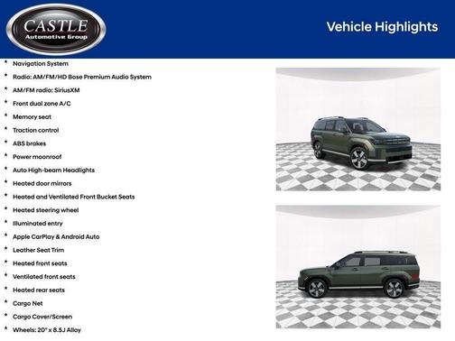 Rockwood Green 2026 Hyundai SANTA FE Limited