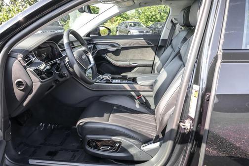 Mythos Black Metallic 2021 Audi A8 L 60