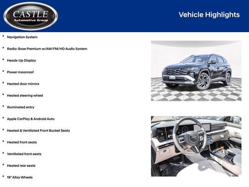Phantom Black 2025 Hyundai TUCSON Limited