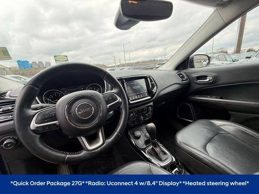 Jazz Blue Pearlcoat 2018 Jeep Compass Limited