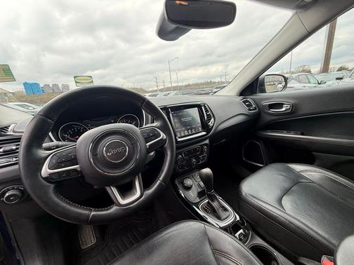 Jazz Blue Pearlcoat 2018 Jeep Compass Limited