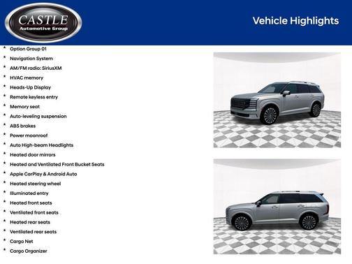 Typhoon Silver Metallic 2026 Hyundai PALISADE Calligraphy