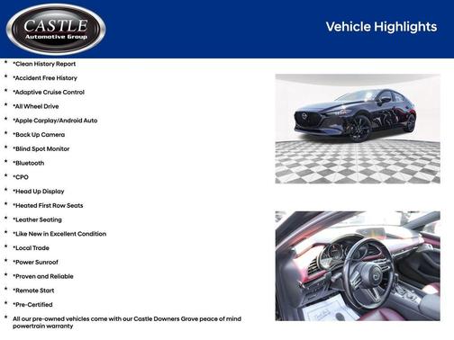 2023 Mazda Mazda3 AWD w/Premium Package