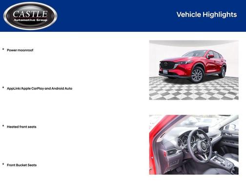 Soul Red Crystal Metallic 2023 Mazda CX-5 2.5 S Preferred Package