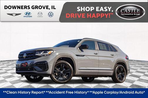 Pure Gray 2023 Volkswagen Atlas Cross Sport 2.0T SEL