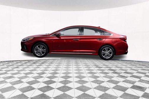 Scarlet Red 2018 Hyundai SONATA Sport