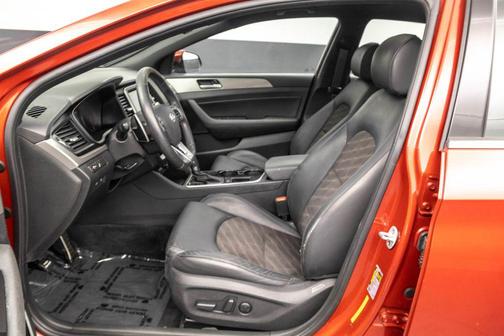 Scarlet Red 2018 Hyundai SONATA Sport