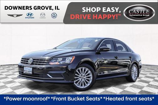 Black Uni 2016 Volkswagen Passat 1.8T SE