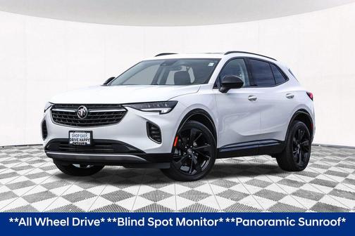 Summit White 2022 Buick Envision AWD Essence