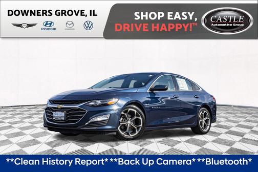 Northsky Blue Metallic 2022 Chevrolet Malibu FWD LT