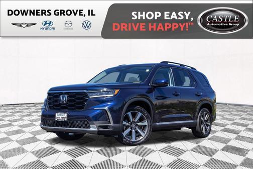 Obsidian Blue Pearl 2023 Honda Pilot AWD Elite