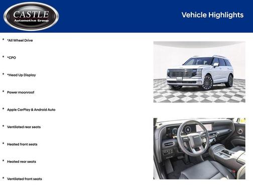 2026 Hyundai PALISADE Calligraphy