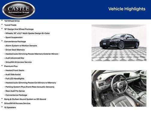 2018 Audi A5 2.0T Premium Plus