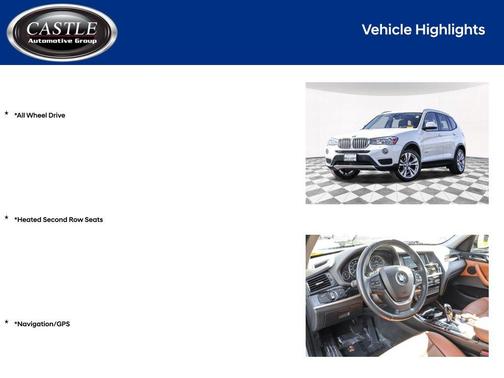 2015 BMW X3 xDrive28i