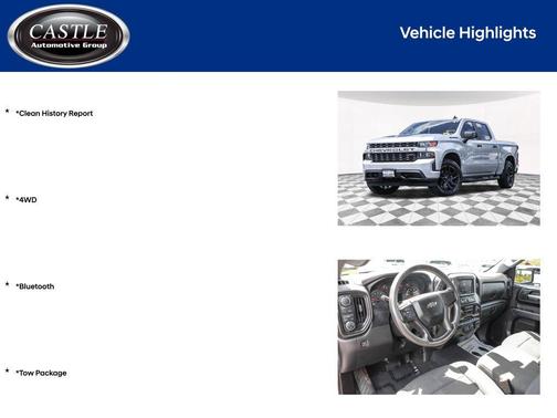 Silver Ice Metallic 2021 Chevrolet Silverado 1500 Custom