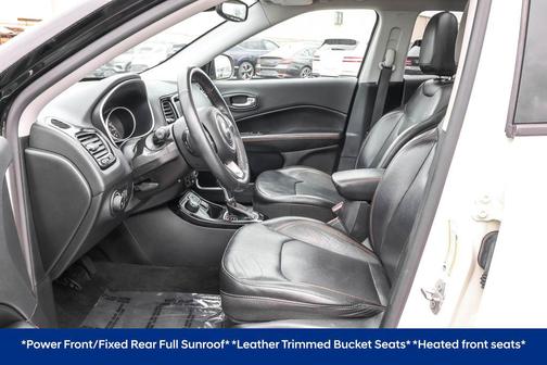 White Clearcoat 2018 Jeep Compass Limited