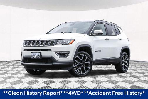 White Clearcoat 2018 Jeep Compass Limited