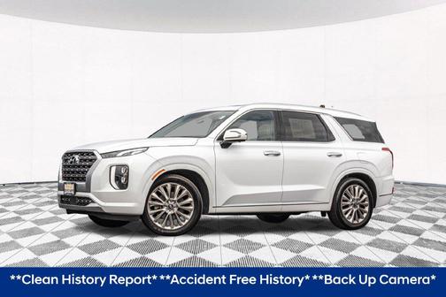Hyper White 2020 Hyundai PALISADE Limited