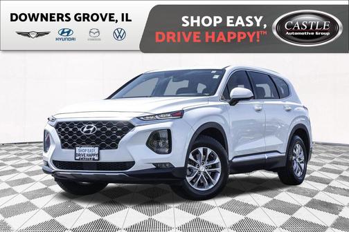 Quartz White 2020 Hyundai SANTA FE SEL 2.4