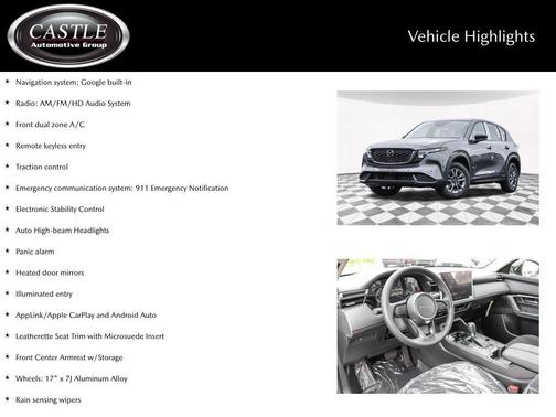 Machine Gray Metallic 2026 Mazda CX-5 2.5 S Select Package