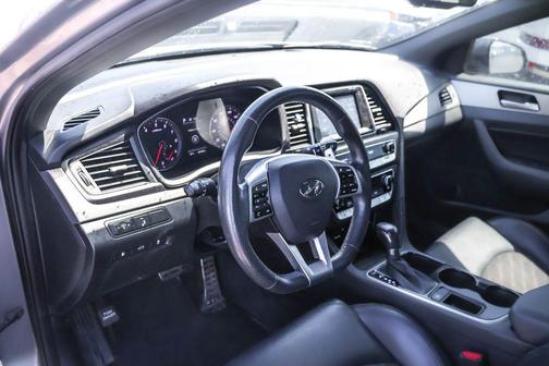 Machine Gray 2019 Hyundai SONATA Sport