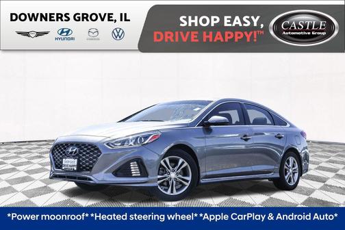 Machine Gray 2019 Hyundai SONATA Sport