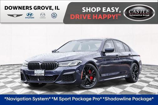 Tanzanite Blue II Metallic 2023 BMW M550 i Xdrive