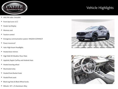 Aero Gray Metallic 2026 Mazda CX-30 2.5 Turbo Premium Plus Package