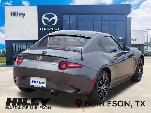 Machine Gray Metallic 2026 Mazda MX-5 Miata RF Grand Touring