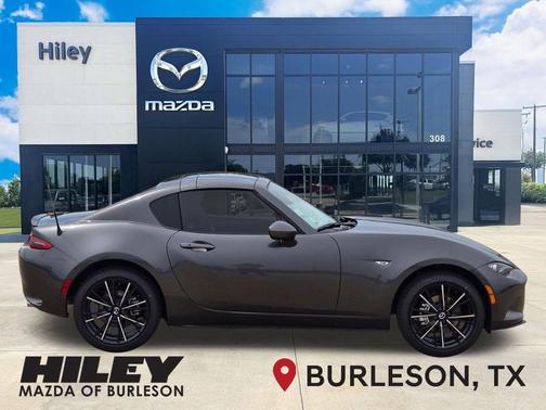 Machine Gray Metallic 2026 Mazda MX-5 Miata RF Grand Touring