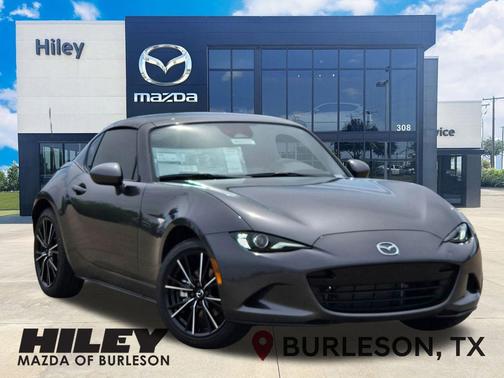 Machine Gray Metallic 2026 Mazda MX-5 Miata RF Grand Touring