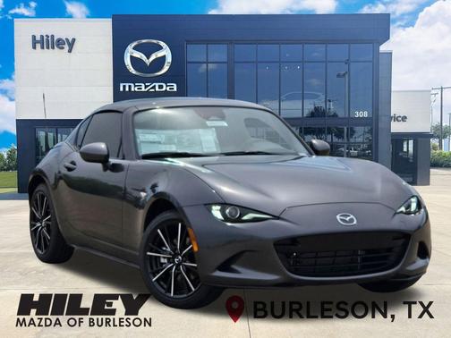 Machine Gray Metallic 2026 Mazda MX-5 Miata RF Grand Touring
