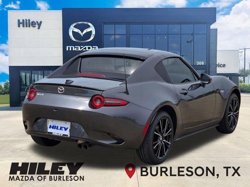 Machine Gray Metallic 2026 Mazda MX-5 Miata RF Grand Touring