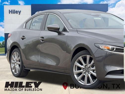 Machine Gray Metallic 2026 Mazda Mazda3 FWD w/Preferred Package