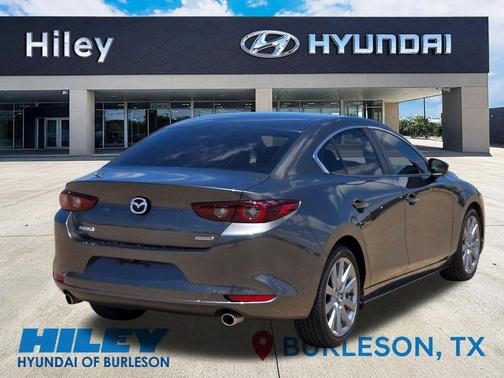 Machine Gray Metallic 2023 Mazda Mazda3 FWD w/Preferred Package