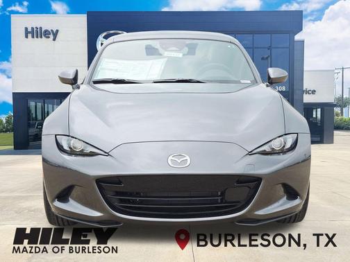 Machine Gray Metallic 2026 Mazda MX-5 Miata RF Grand Touring