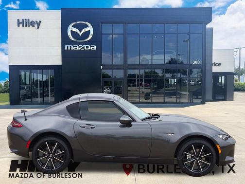 Machine Gray Metallic 2026 Mazda MX-5 Miata RF Grand Touring
