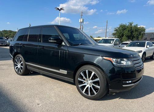 Black 2016 Land Rover Range Rover 3.0L Turbocharged Diesel HSE Td6