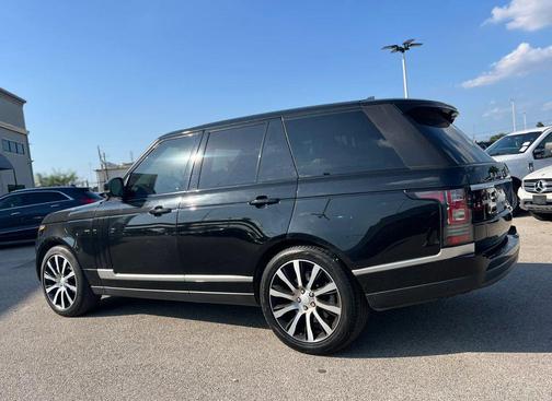 Black 2016 Land Rover Range Rover 3.0L Turbocharged Diesel HSE Td6