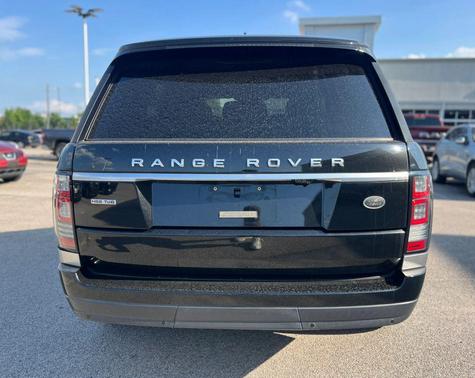 Black 2016 Land Rover Range Rover 3.0L Turbocharged Diesel HSE Td6
