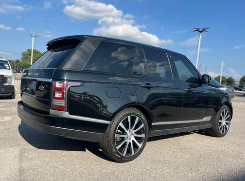 Black 2016 Land Rover Range Rover 3.0L Turbocharged Diesel HSE Td6