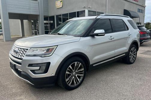 Ingot Silver Metallic 2017 Ford Explorer sport