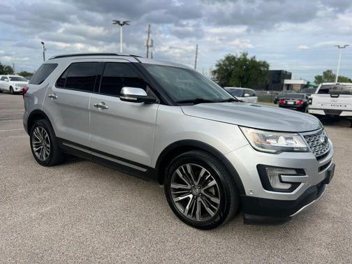 Ingot Silver Metallic 2017 Ford Explorer sport