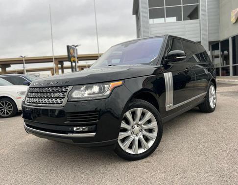 Black 2014 Land Rover Range Rover 5.0L Supercharged