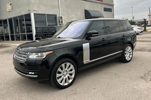 Black 2014 Land Rover Range Rover 5.0L Supercharged